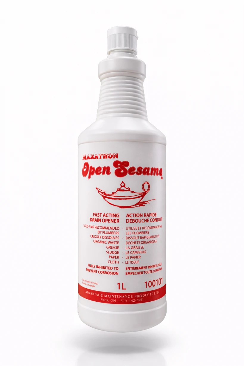 Marathon Open Sesame Fast Acting Drain Opener, 1L